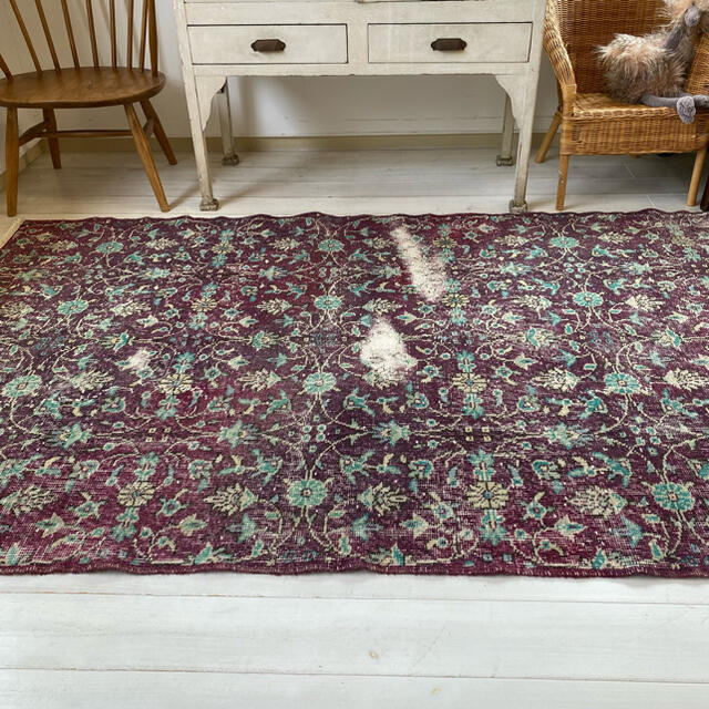 vintage turkish rug,076