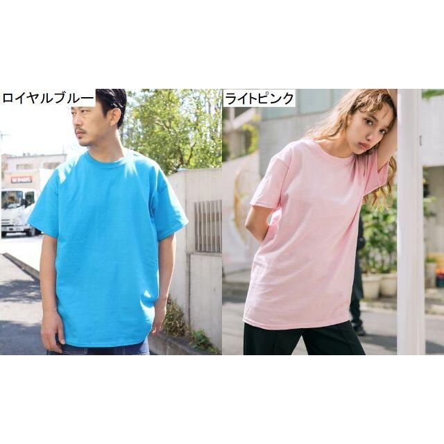 GILDAN(ギルタン)の【新品】Tシャツ ギルダン ビッグシルエット USAオーバーサイズ 無地 半袖T レディースのトップス(Tシャツ(半袖/袖なし))の商品写真