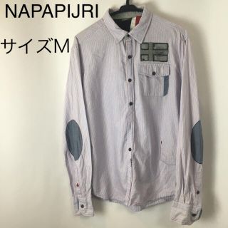 ナパピリ(NAPAPIJRI)の★美品★ NAPAPIJRI ナパピリ　長袖シャツ　ストライプ柄(シャツ)