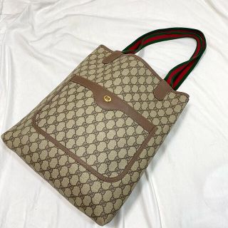 グッチ(Gucci)のGUCCI トートバッグ シェリーライン インターロッキング GG オールド(トートバッグ)