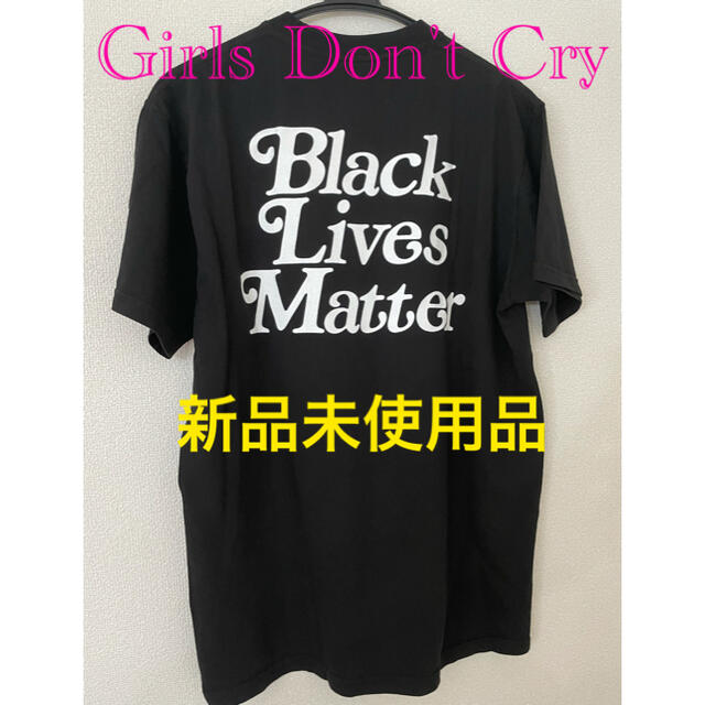 Girls Don't Cry ブラックライブズマタープリント半袖Tシャツ　MGirlsDon