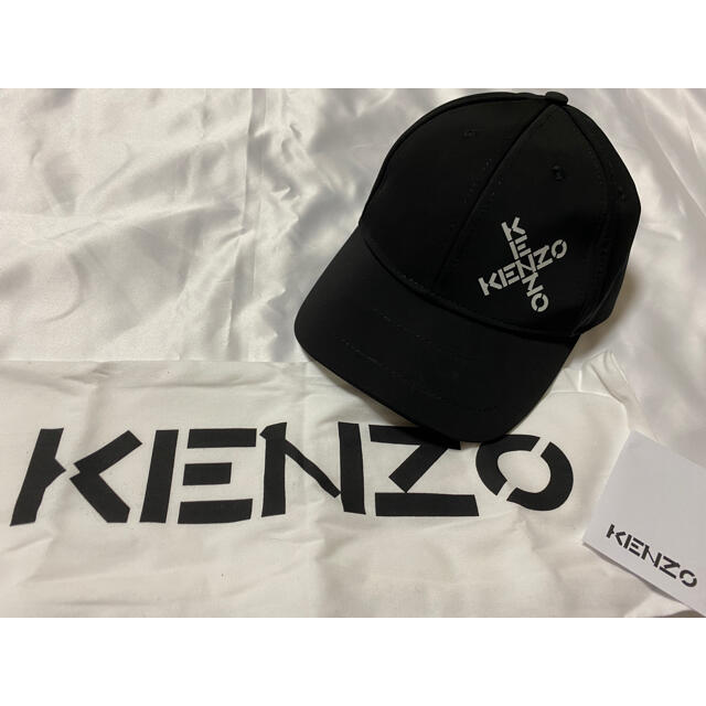 Kenzo ベースボールキャップ　黒ケンゾー