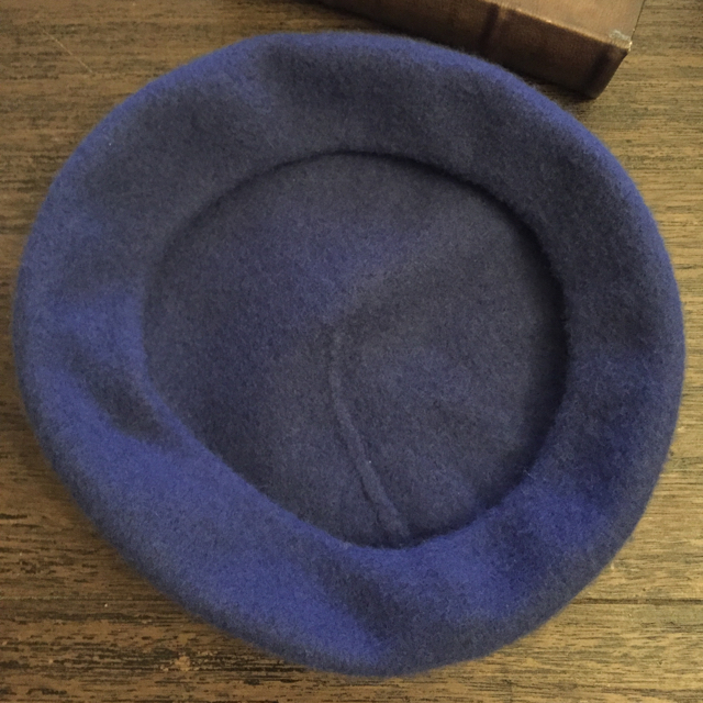 ♪値下げ♪ブルーベレー帽 レディースの帽子(ハンチング/ベレー帽)の商品写真
