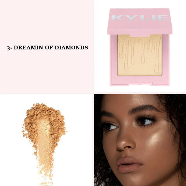 Kylie Cosmetics(カイリーコスメティックス)のkylie cosmetics ハイライトDREAMIN OF DIAMONDS コスメ/美容のベースメイク/化粧品(フェイスカラー)の商品写真