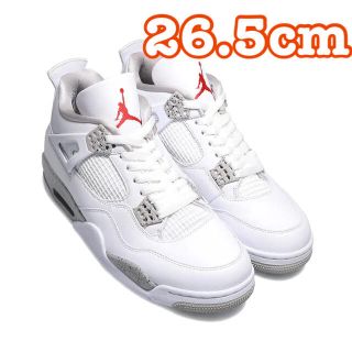 ナイキ(NIKE)のAIR JORDAN 4 RETRO TECH WHITE(スニーカー)