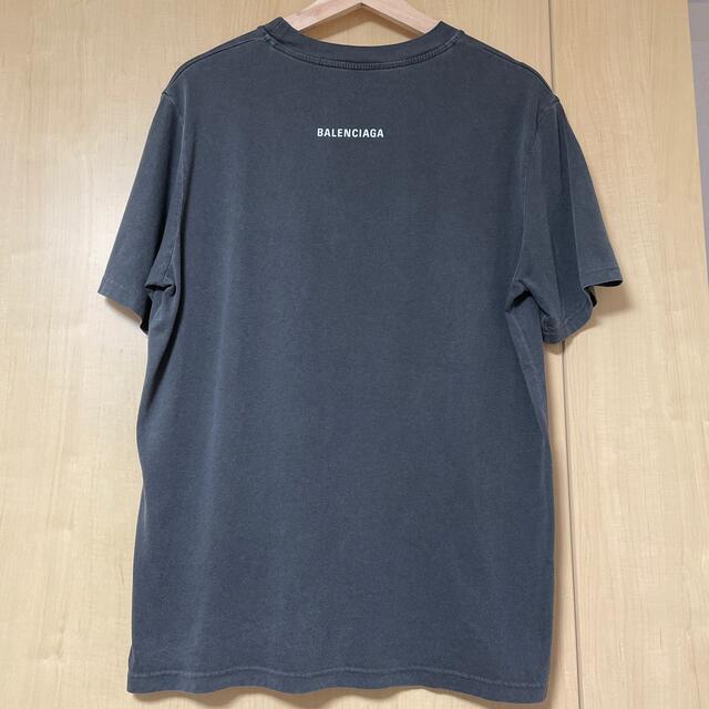 Balenciaga(バレンシアガ)のバレンシアガ　17AW 名作パリプリントオーバーサイズTシャツ メンズのトップス(Tシャツ/カットソー(半袖/袖なし))の商品写真