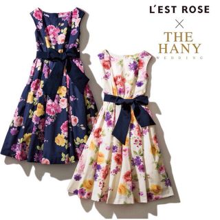 【美品】THE HANY × L'EST ROSE コラボワンピース