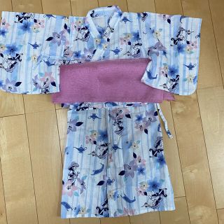 ライトオン(Right-on)のmiel様専用　ライトオン　プリンセス柄浴衣(甚平/浴衣)