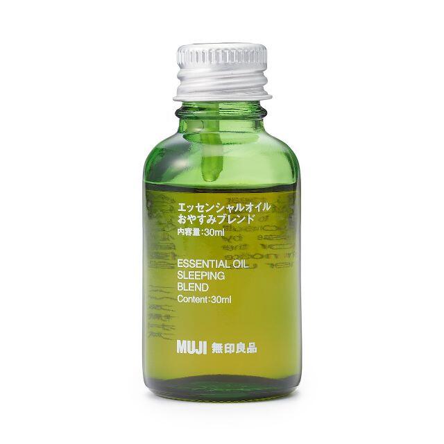 MUJI (無印良品)(ムジルシリョウヒン)の無印良品　エッセンシャルオイル　おやすみブレンド　30ml コスメ/美容のリラクゼーション(エッセンシャルオイル（精油）)の商品写真