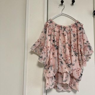 アクシーズファム(axes femme)のaxes femme✩.*˚花柄 トップス ブラウス(カットソー(半袖/袖なし))