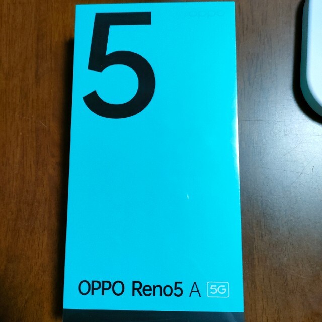 新品未使用 OPPO Reno5A アイスブルー SIMフリー