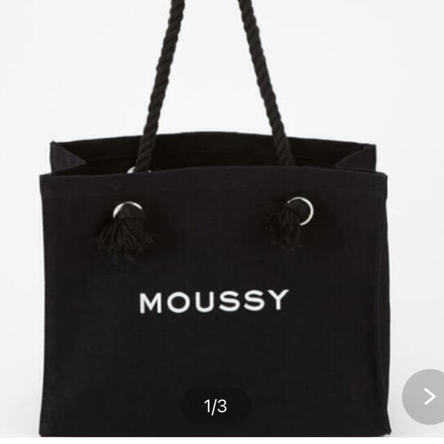 moussy(マウジー)のMOUSSY トートバッグ　ショッパー レディースのバッグ(トートバッグ)の商品写真