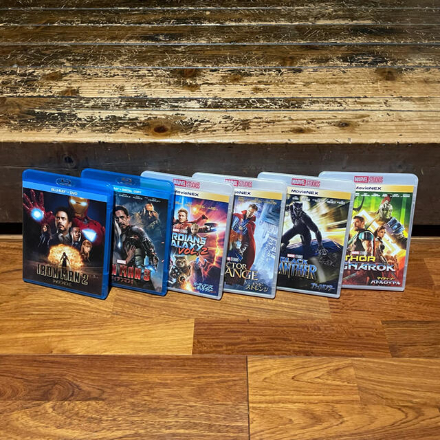 MARVEL  Blu-ray 6点！まとめ売り！DVD/ブルーレイ