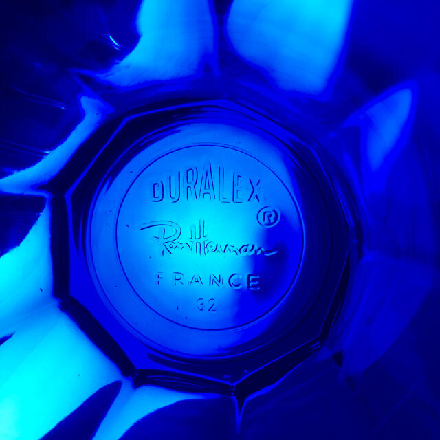 新品 ロンハーマン デュラレックス 6個 限定 青 サファイア グラス 4