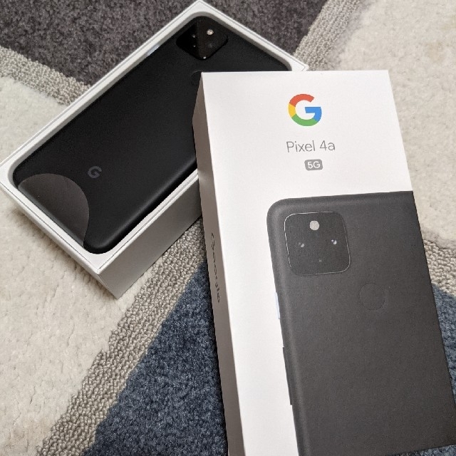 激安通販 Google Pixel Black 5G 4a pixel Google 新品同様 最安値 - スマートフォン本体