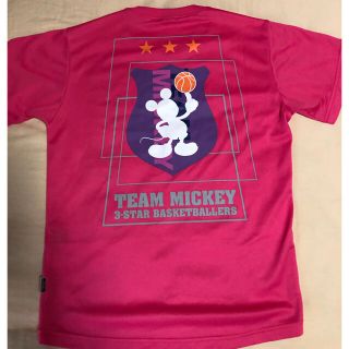 ミズノ(MIZUNO)のMIZUNO MickeyＴシャツピンク(バスケットボール)