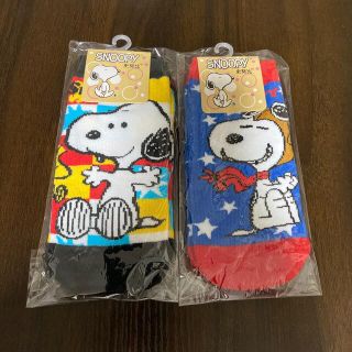 スヌーピー(SNOOPY)のスヌーピー　靴下　19-24センチ　二足セット(ソックス)