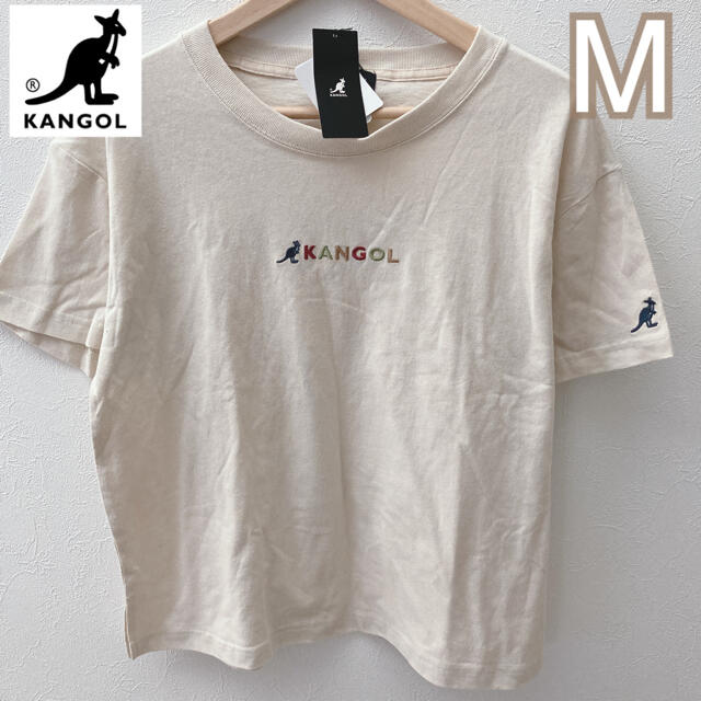 KANGOL(カンゴール)の新品❤️カンゴール 半袖 刺繍 Tシャツ M レディースのトップス(Tシャツ(半袖/袖なし))の商品写真
