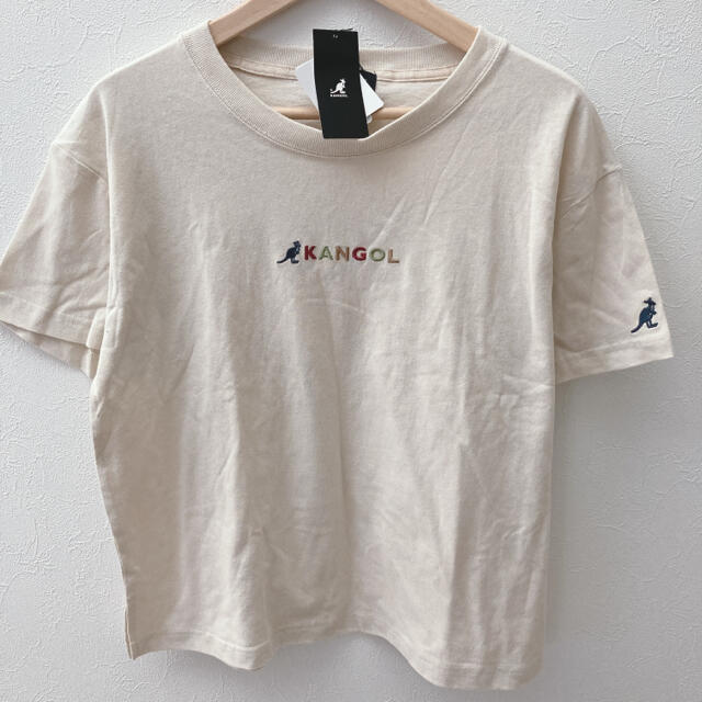 KANGOL(カンゴール)の新品❤️カンゴール 半袖 刺繍 Tシャツ M レディースのトップス(Tシャツ(半袖/袖なし))の商品写真