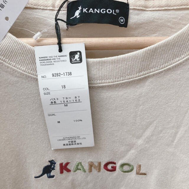 KANGOL(カンゴール)の新品❤️カンゴール 半袖 刺繍 Tシャツ M レディースのトップス(Tシャツ(半袖/袖なし))の商品写真