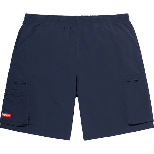 M ネイビー Supreme Cargo Water Short Navy 新品