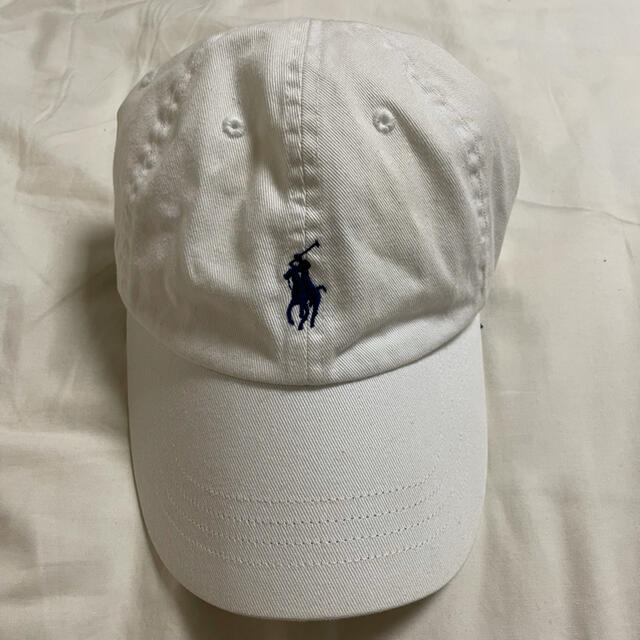 POLO RALPH LAUREN(ポロラルフローレン)のPOLO RALPH LAUREN キャップ　白 レディースの帽子(キャップ)の商品写真