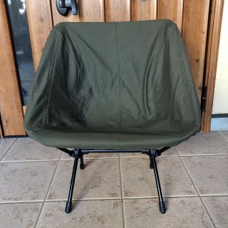 チェアワン  カバーのみ（ハンドメイド）カーキ 綿　モスグリーン  スキンカバー(テーブル/チェア)