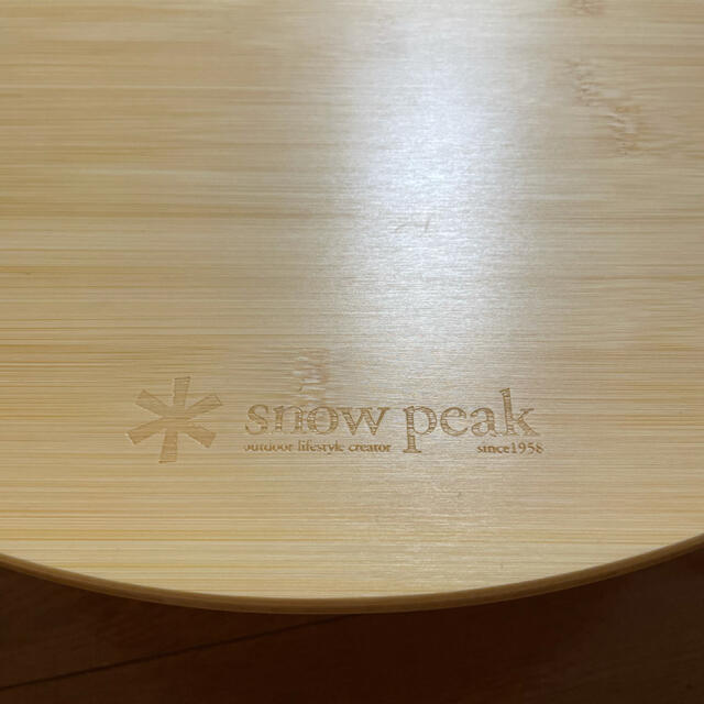 Snow Peak - 【廃盤】新品 スノーピーク ワンアクションちゃぶ台竹 Sの通販 by ハナコ's shop｜スノーピークならラクマ