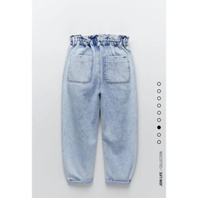 ZARA ザラ　ボタンバギーフィットデニム　36