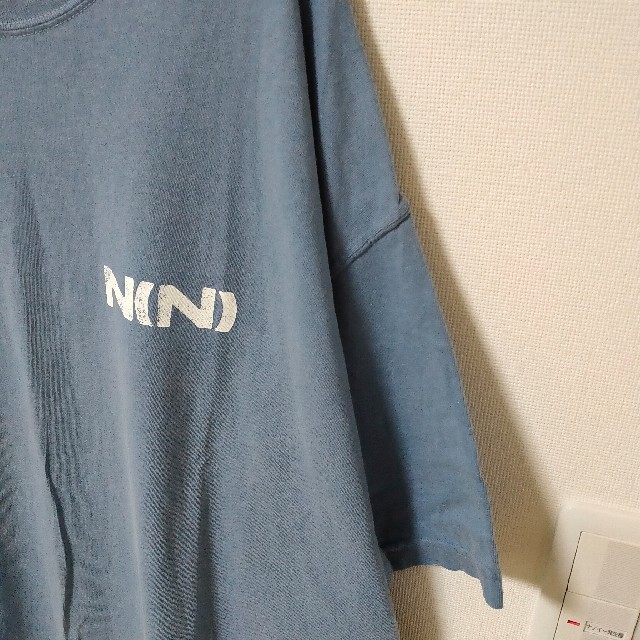 NUMBER (N)INE(ナンバーナイン)のブルー NUMBER (N)INE カットソー 半袖Tシャツ メンズsize3 メンズのトップス(Tシャツ/カットソー(半袖/袖なし))の商品写真