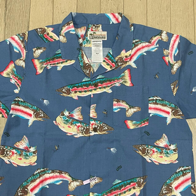 patagonia - パタゴニア パタロハ アロハシャツ 魚総柄 2015年製の通販