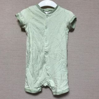 エイチアンドエム(H&M)の◎ベビー70cm◎ ボーダー ロンパース(ロンパース)