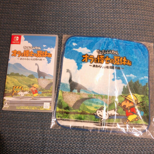 Nintendo Switch(ニンテンドースイッチ)のクレヨンしんちゃん「オラと博士の夏休み」～おわらない七日間の旅～ Switch エンタメ/ホビーのゲームソフト/ゲーム機本体(家庭用ゲームソフト)の商品写真