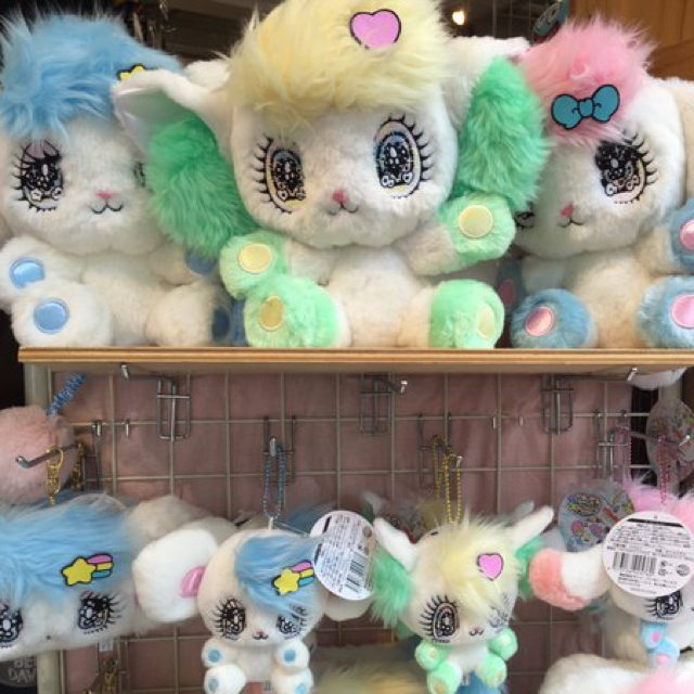 ペロペロスパークルズ  ぬいぐるみセット エンタメ/ホビーのおもちゃ/ぬいぐるみ(ぬいぐるみ)の商品写真