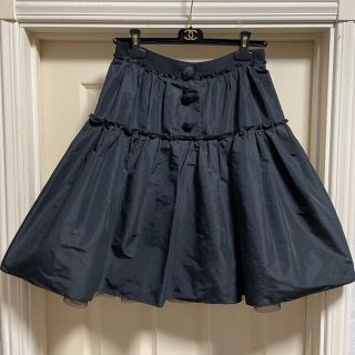 アドーア(ADORE)の専用❤︎ADORE   美品　裾チュール付き　ギャザースカート❤︎(ひざ丈スカート)