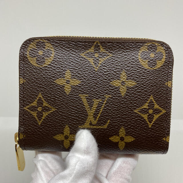 LOUIS VUITTON(ルイヴィトン)のルイヴィトン モノグラム ジッピー コインパース 財布 茶色 小銭入れ レディースのファッション小物(コインケース)の商品写真