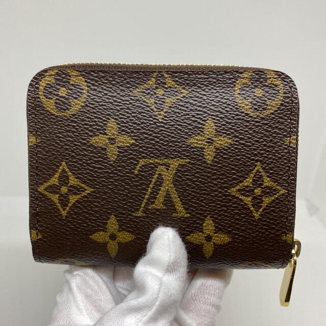 LOUIS VUITTON(ルイヴィトン)のルイヴィトン モノグラム ジッピー コインパース 財布 茶色 小銭入れ レディースのファッション小物(コインケース)の商品写真