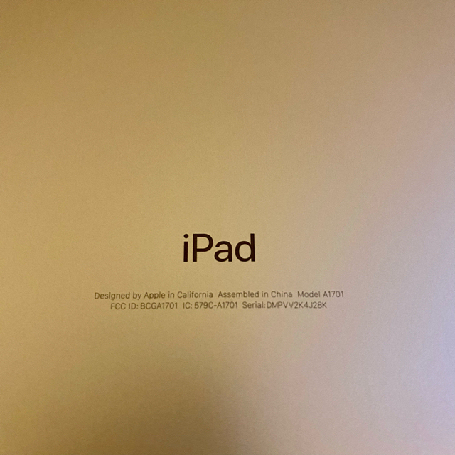 10.5インチiPad Pro Wi-Fi 64GB - スペースグレイ