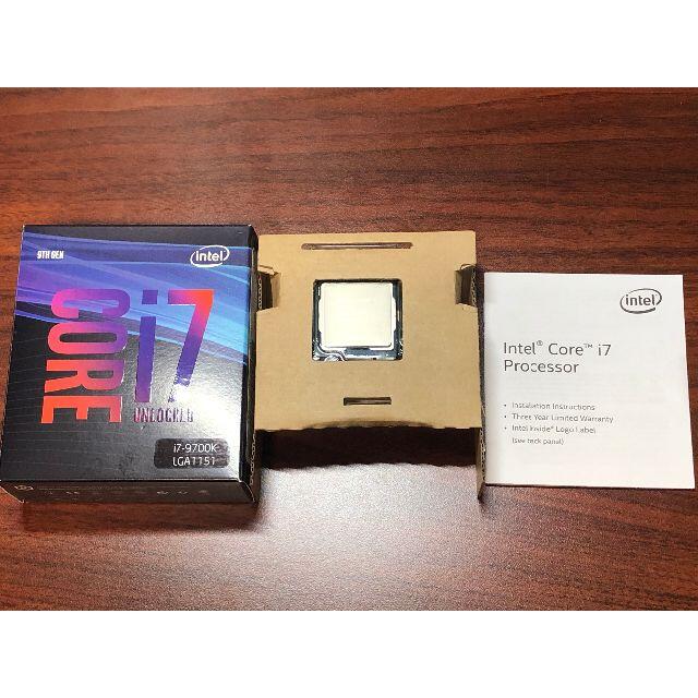 Intel Core i7-9700K CPU スマホ/家電/カメラのPC/タブレット(PCパーツ)の商品写真