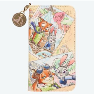 ディズニー(Disney)の【新品】ズートピア★スマホケース★ニック★ジュディ★ディズニー(モバイルケース/カバー)