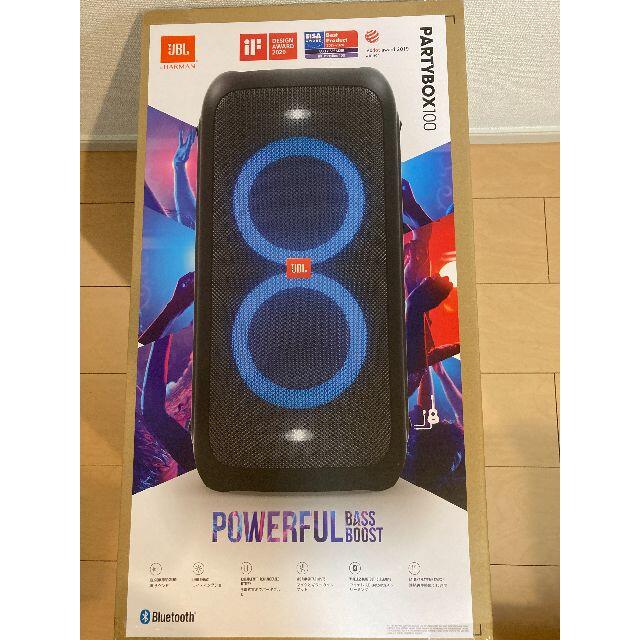 JBL PARTYBOX100 Bluetooth ワイヤレス スピーカー スマホ/家電/カメラのオーディオ機器(スピーカー)の商品写真