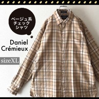 DANIEL CREMIEUX ダニエルクレミュ XL メンズ 長袖 シャツ - シャツ