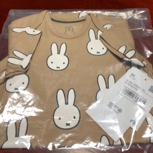 ☆C&A ミッフィー （miffy）ベビー　ロンパース キッズ/ベビー/マタニティのベビー服(~85cm)(ロンパース)の商品写真