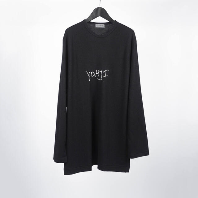 Yohji Yamamoto POUR HOMME 丸首長袖ニットソー