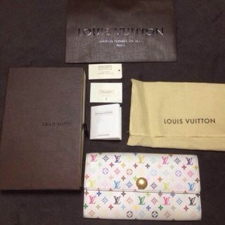 ルイヴィトン(LOUIS VUITTON)のモノグラムマルチ 二つ折り 長財布(財布)