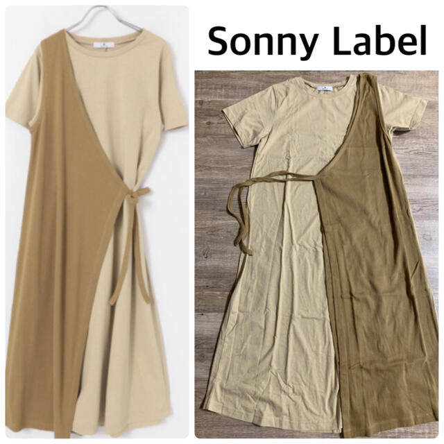 Sonny Label(サニーレーベル)の【Sonny Label】Aラインアシメカットワンピース レディースのワンピース(ロングワンピース/マキシワンピース)の商品写真