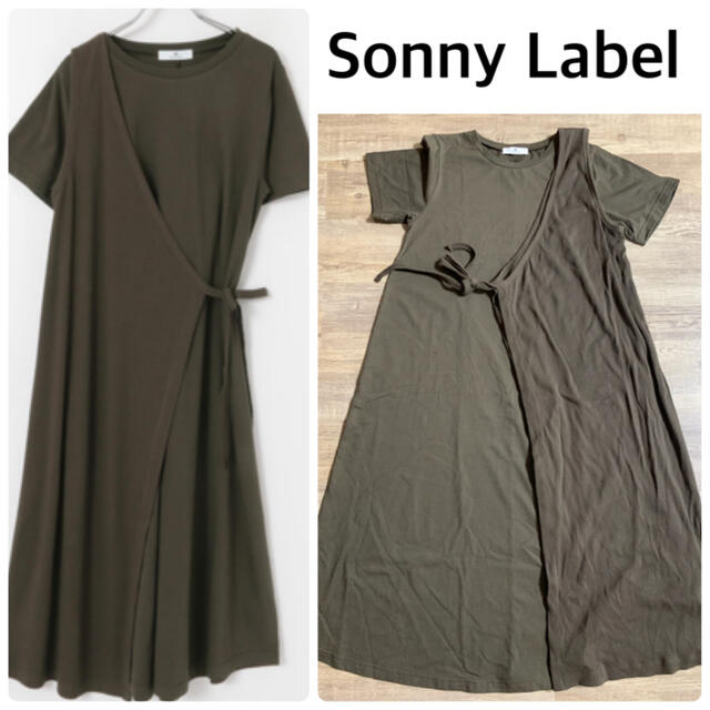 Sonny Label(サニーレーベル)の【Sonny Label】Aラインアシメカットワンピース レディースのワンピース(ロングワンピース/マキシワンピース)の商品写真