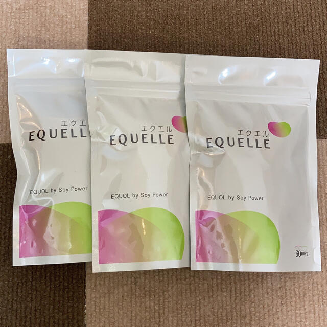 大塚製薬　EQUELLE エクエル　パウチタイプ　120粒　30日分 3袋