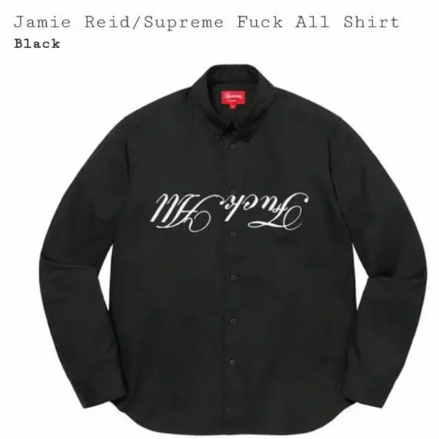 【Mサイズ】supreme  Jamie Reid Fuck All Shirt