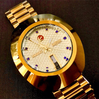 ラドー(RADO)のラドー RADO ダイヤスター 自動巻き  ゴールド 腕時計 ビンテージ(腕時計(アナログ))